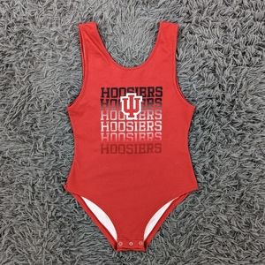 Hoosiers Women's Red Bodysuit